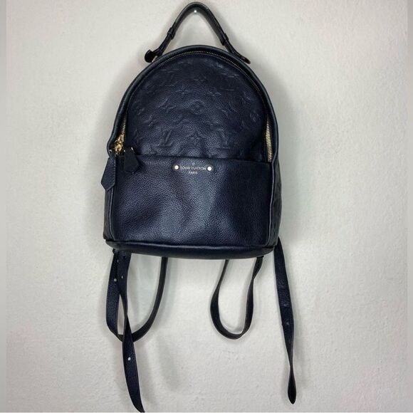 Louis Vuitton Handbags - Louis Vuitton Sorbonne Backpack Monogram Empreinte Leather Black made in Spain